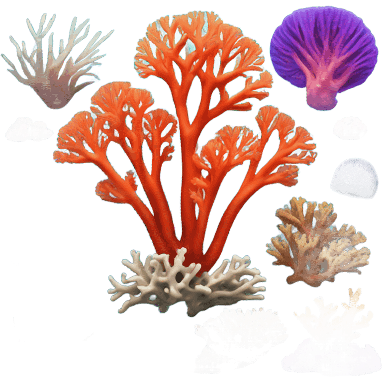 Coral emoji