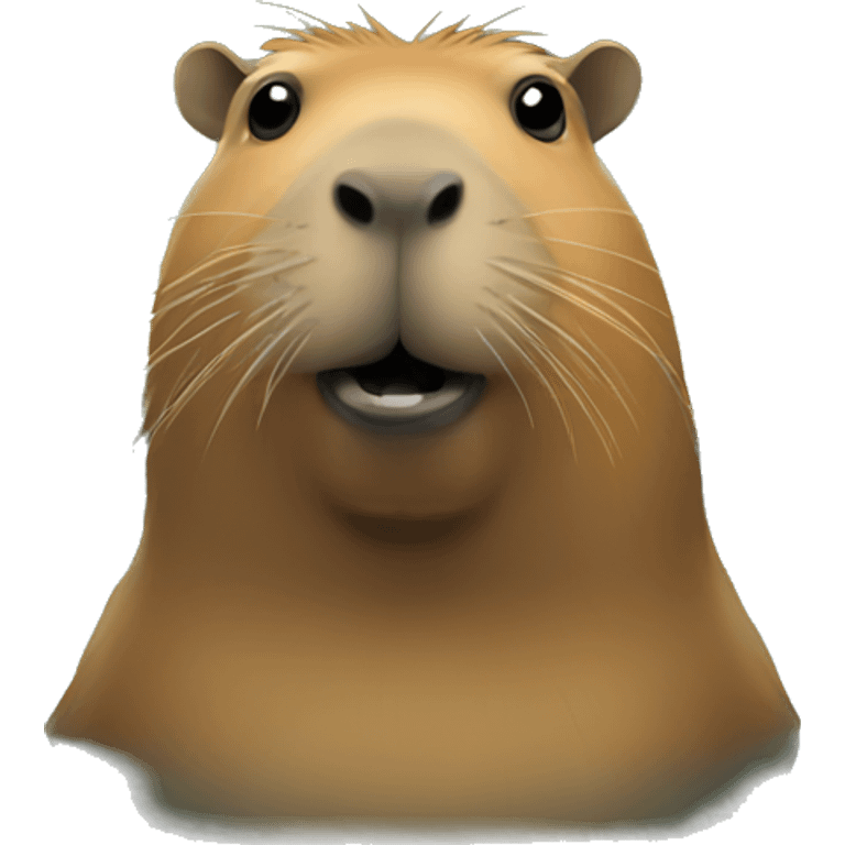 capybara is in the pool emoji