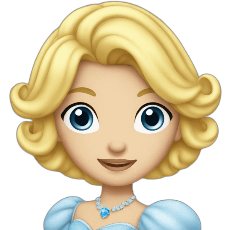 cinderella princess emoji