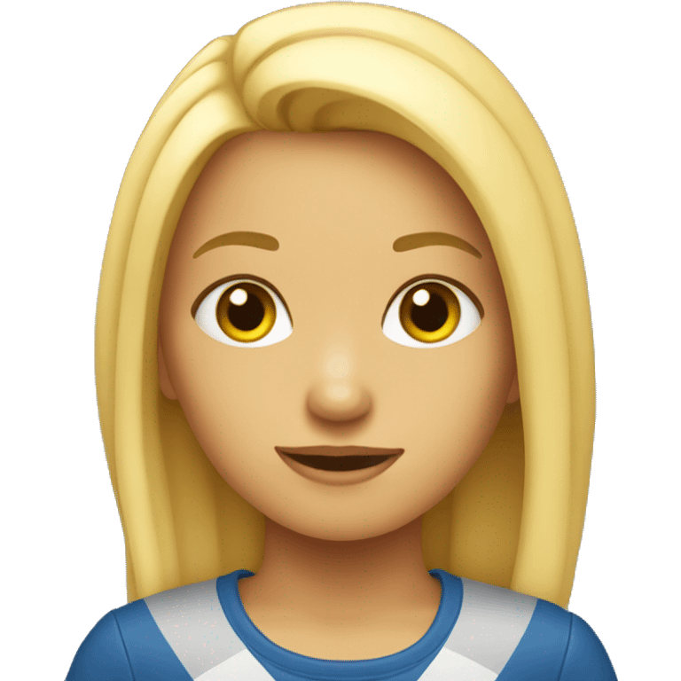 Swedish girl in USA emoji