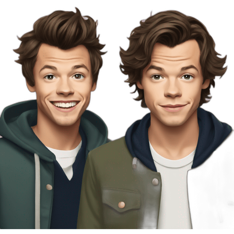 louis tomlinson and harry styles emoji