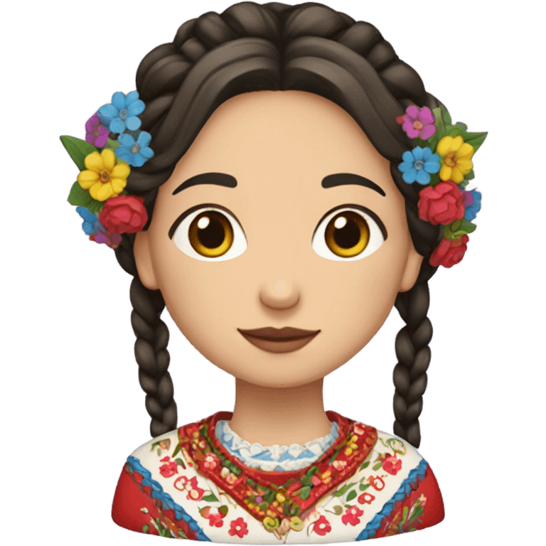 Ukrainian woman  emoji