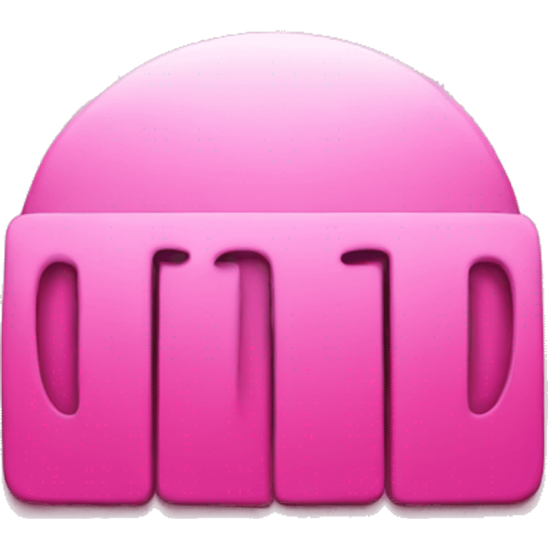 Pink Netflix logo emoji