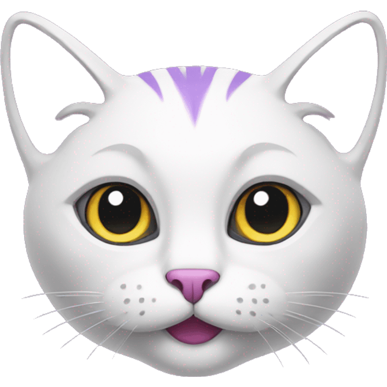 purple cat emoji