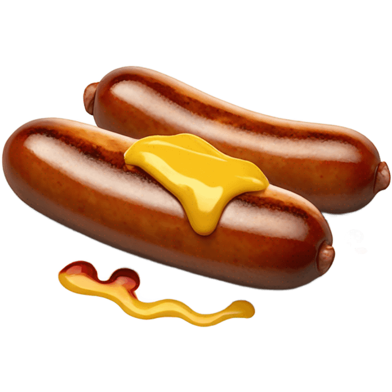 hotdog without bun  emoji