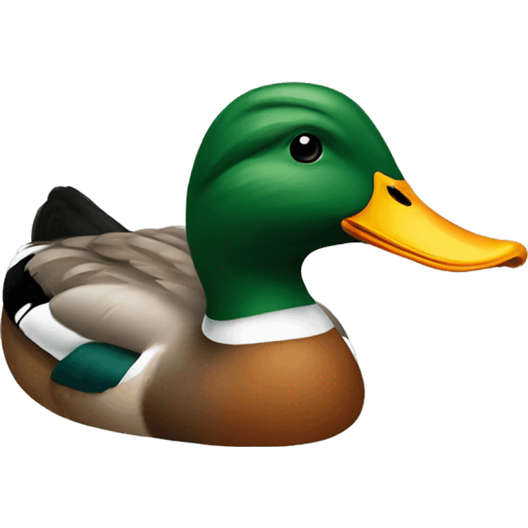 Mallard duck  emoji