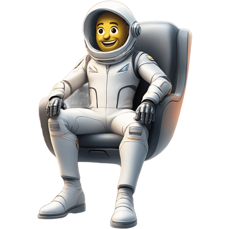 white man flying on a rocket emoji