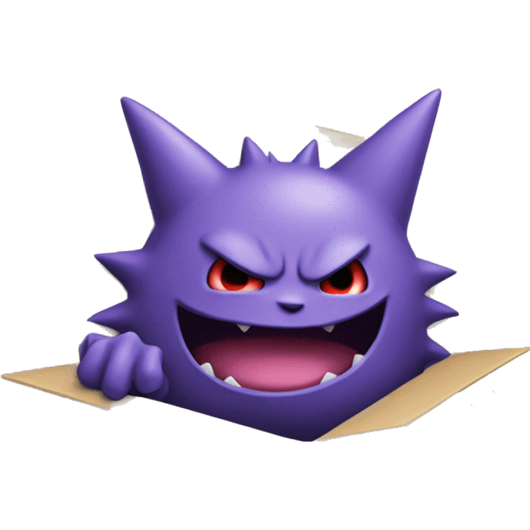 Gengar in the box  emoji