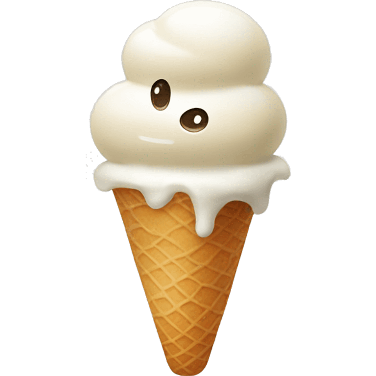 scoop of ice cream emoji