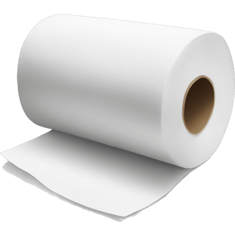 kitchen paper, kitchen roll, simple white paper towels emoji