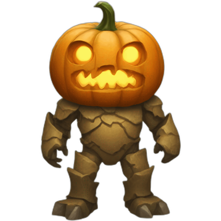 Pumpkin Golem emoji