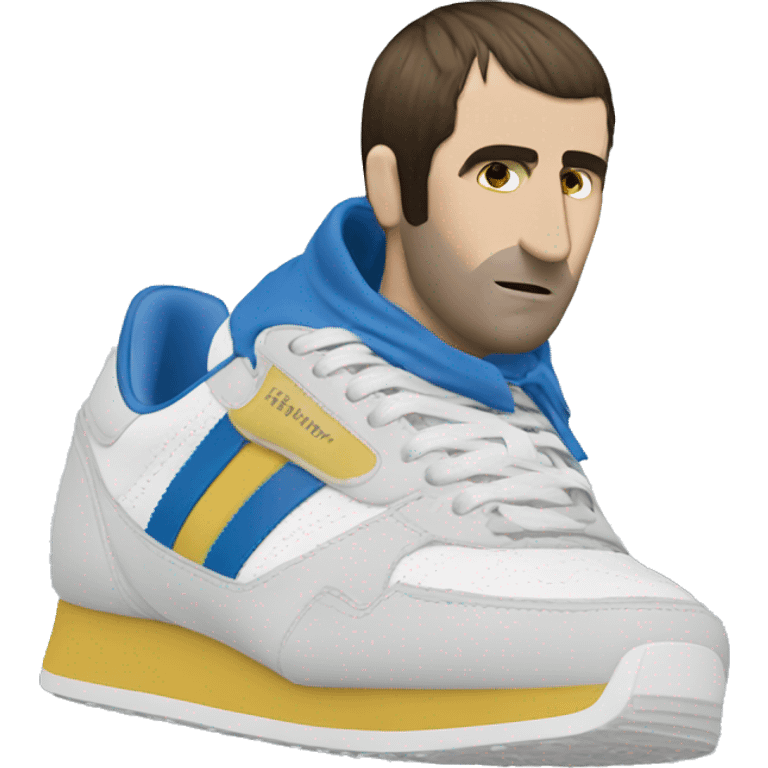 Adidas liam Gallagher trainers emoji