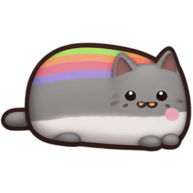 nyan cat fat emoji