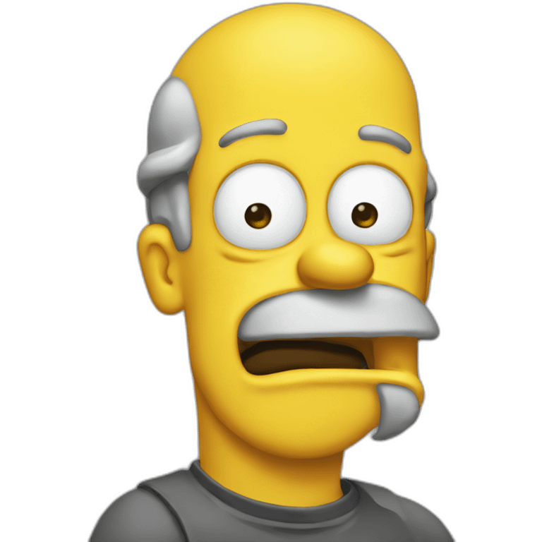 Homer drooling emoji