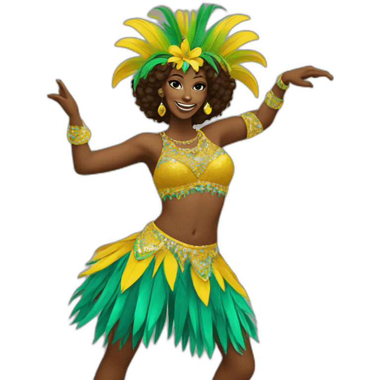 Brazilian samba funk dancer emoji