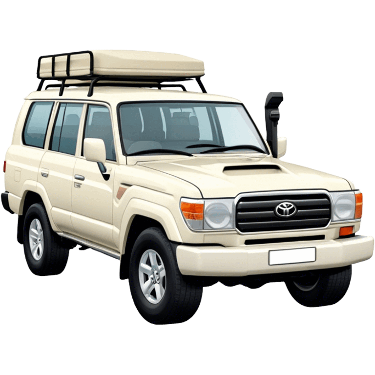 Toyota Land Cruiser - Toyota (Model Year: 2021) (Iconic colour: White) emoji