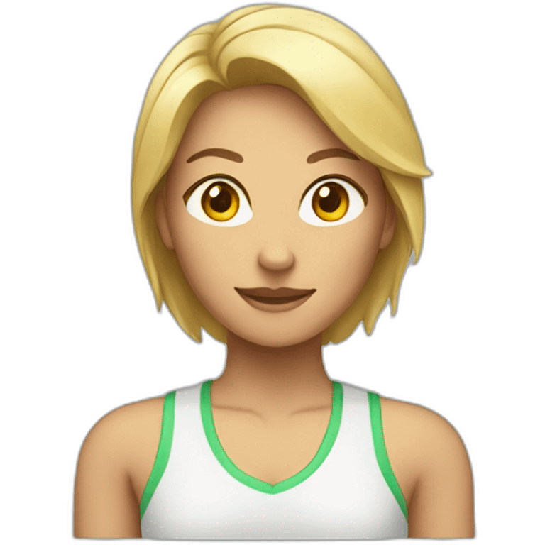 trainer female emoji