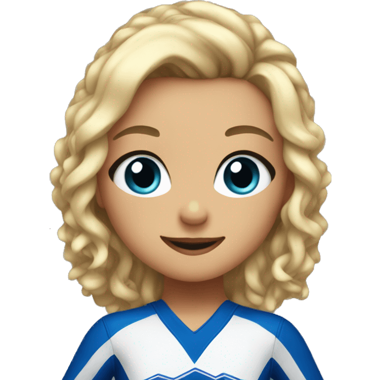 Kenzie as a cheerleader  emoji