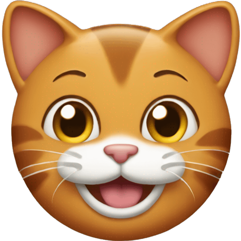 smiling garfield the cat emoji