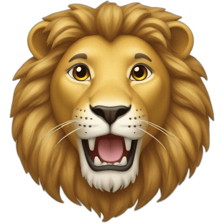 Le rien lion emoji