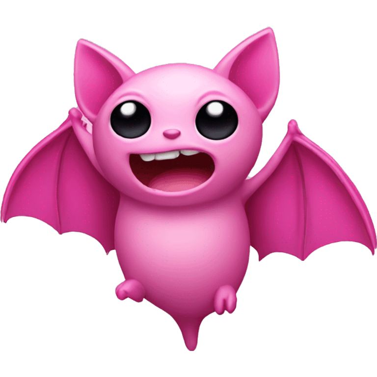 Pink bat emoji