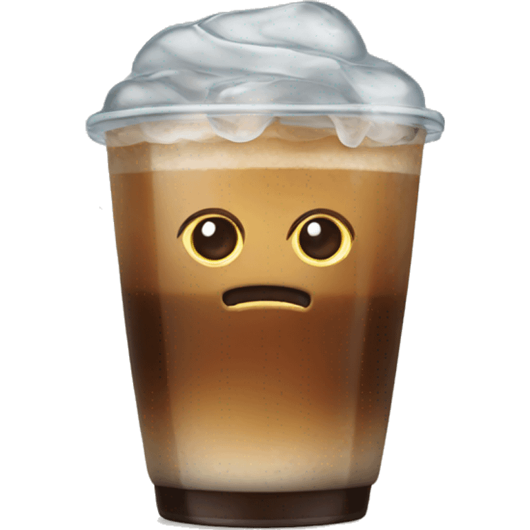 Iced coffe emoji