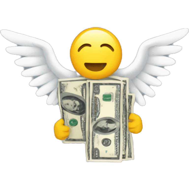 Cash with wings emoji