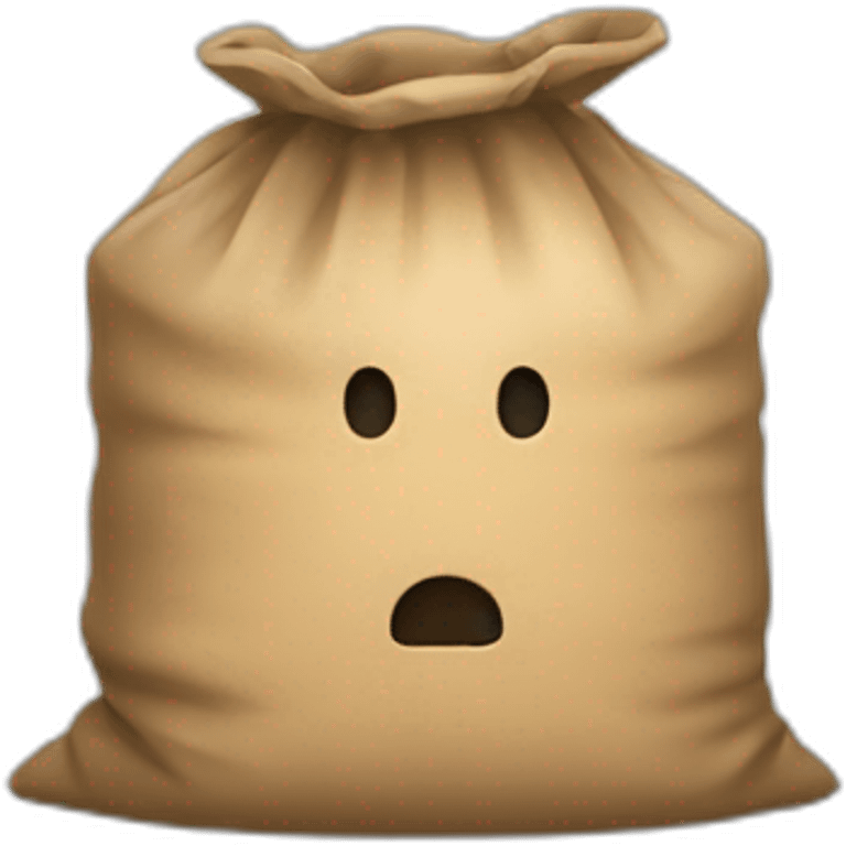 Sac poubelle emoji