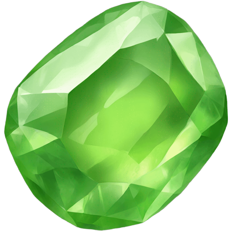 Peridot gemstone  emoji