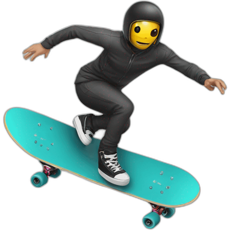 ufo skater emoji