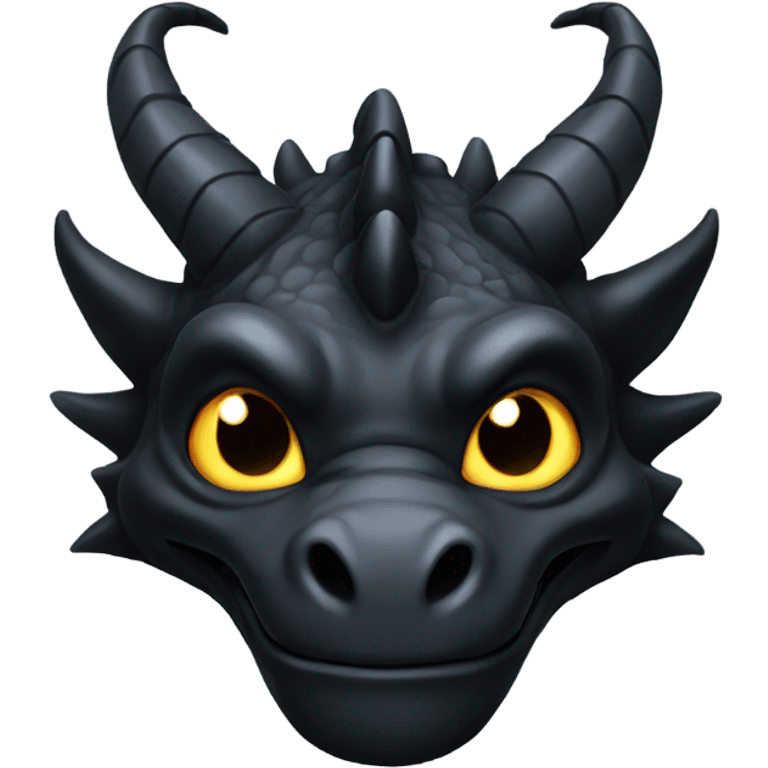 Black dragon  emoji