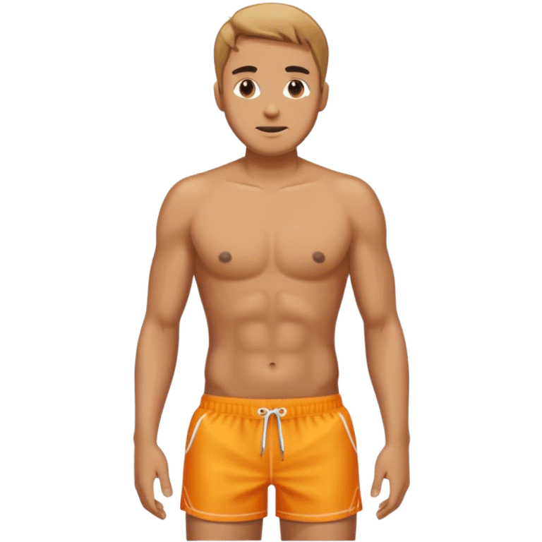 Man in swimming shorts  emoji