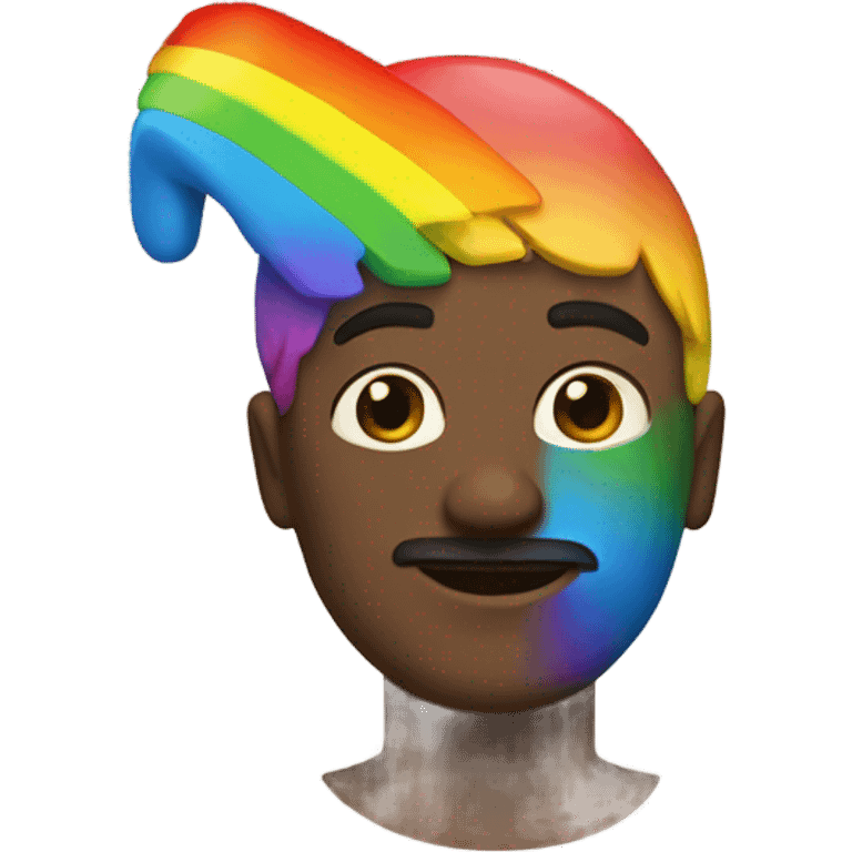 Rainbow man emoji