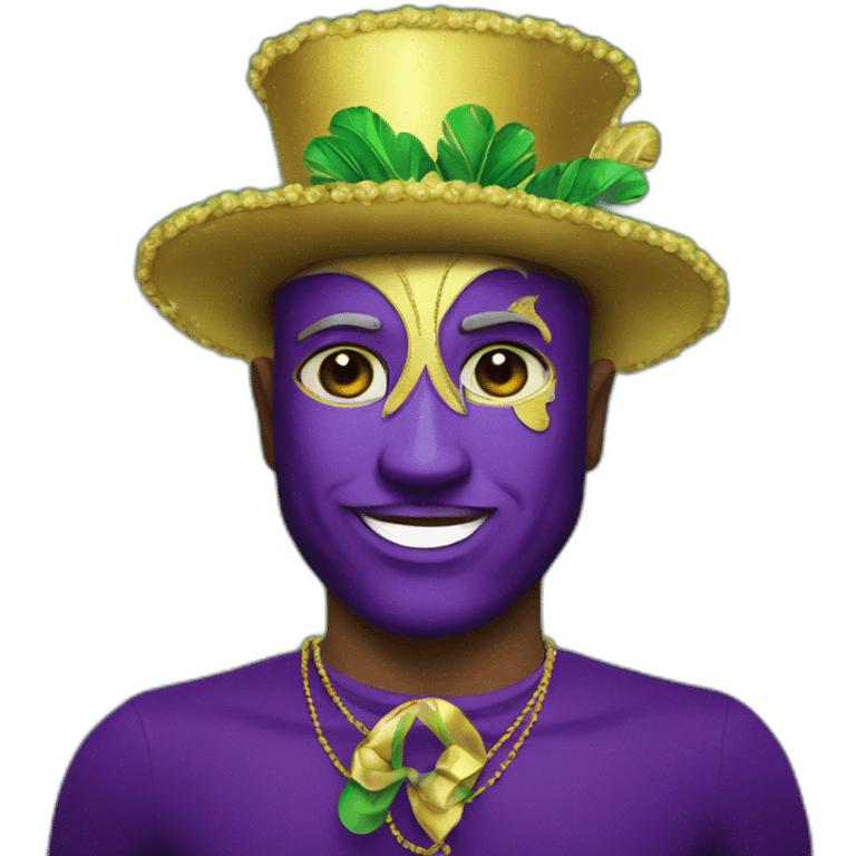 Mardi gras emoji  emoji