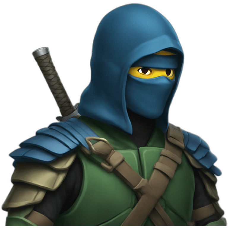 Leonardo-ninja-turtels emoji