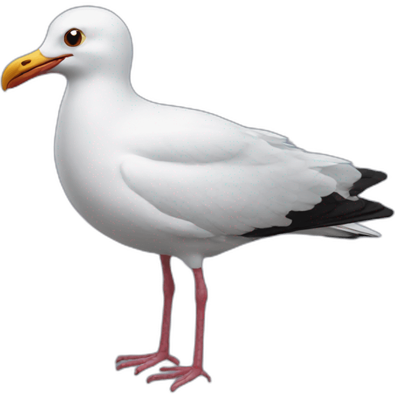 Spiderseagull emoji