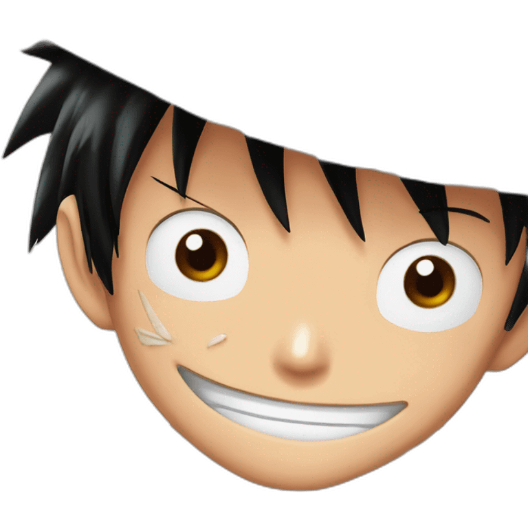 Monkey D Luffy One Pièce emoji