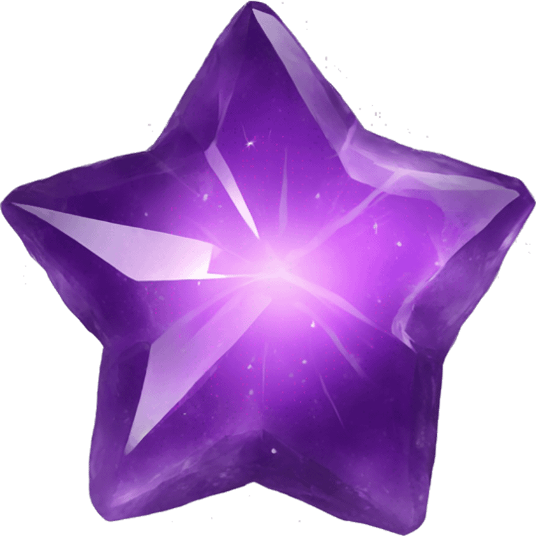 amethyst star stone emoji