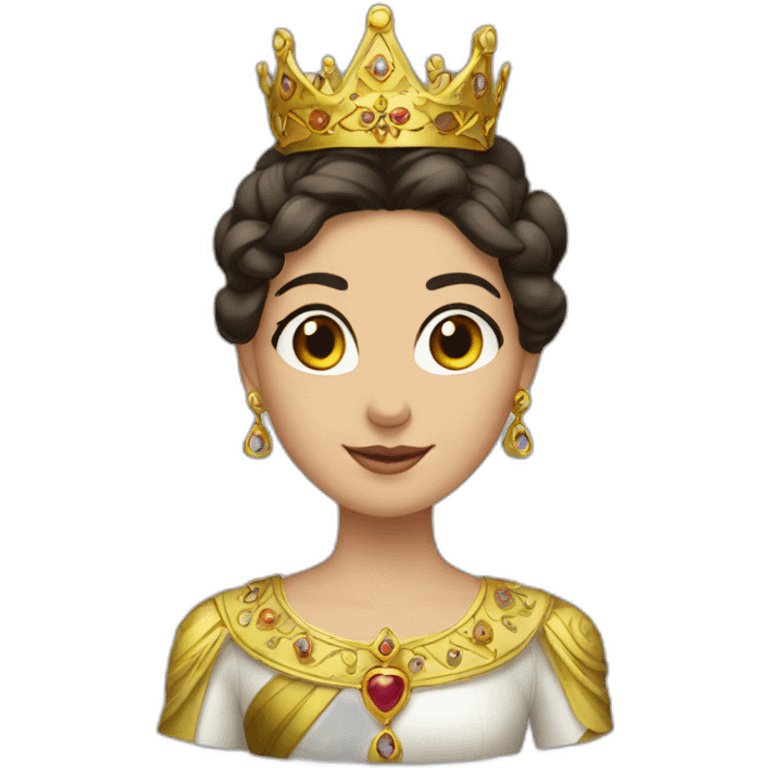 armenian princess with crown emoji