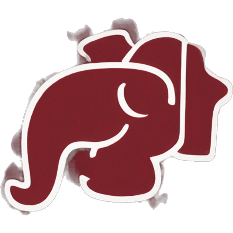 University of Alabama logo emoji