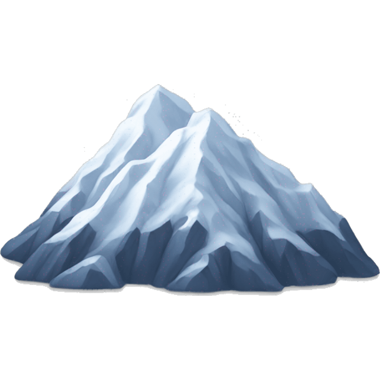 snowy mountain emoji