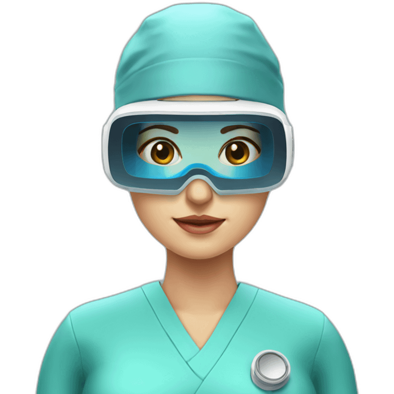 Surgeon-with-virtual-reality-display-operating-on-woman emoji