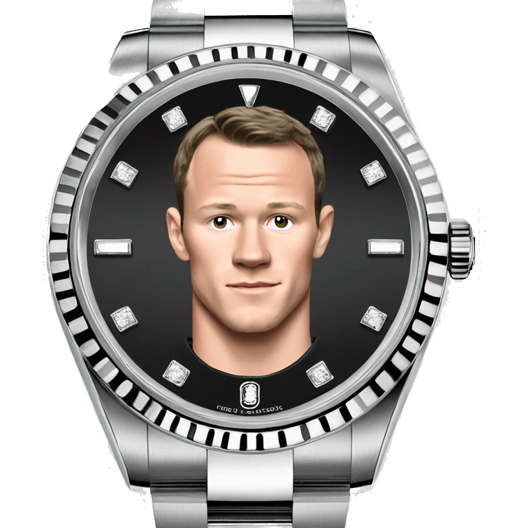 Jonathan Toews as a Rolex watch emoji