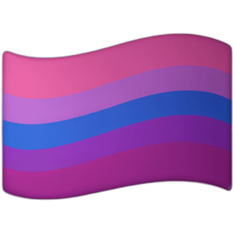 bisexual flag lgbt emoji