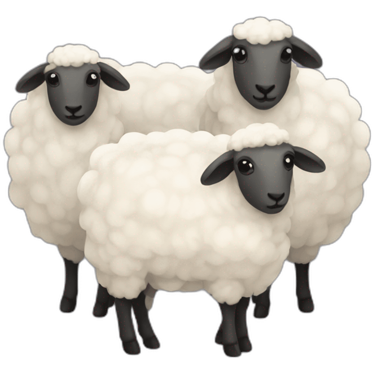 flock of sheep emoji