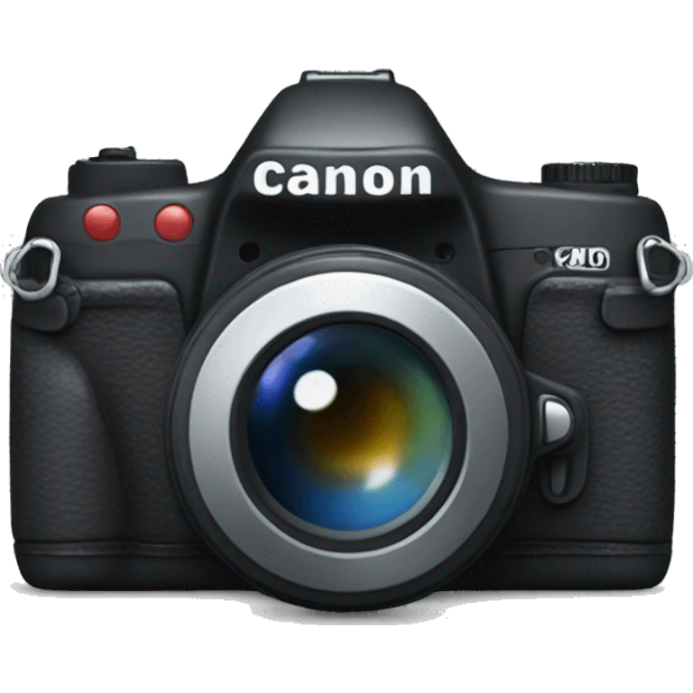 Photo camera canon emoji