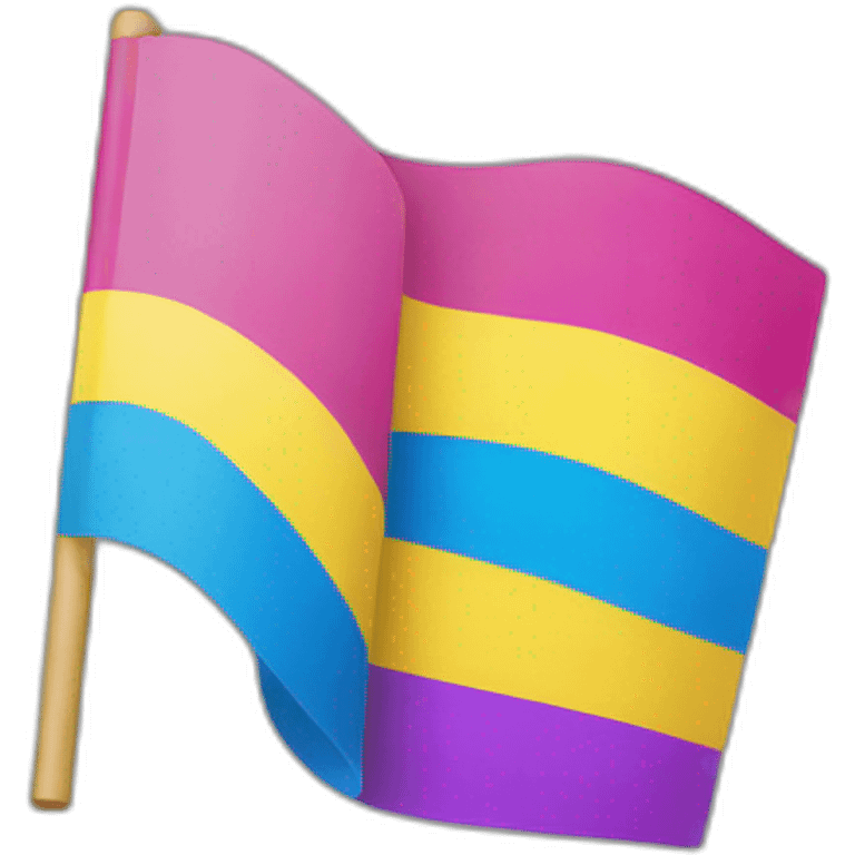 pansexual lgbt flag emoji