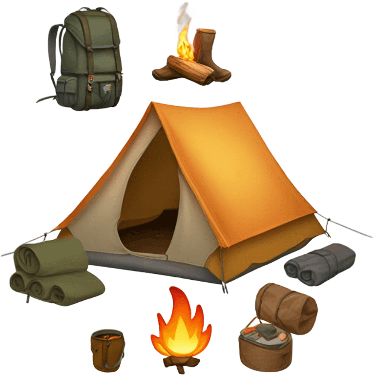 Camping emoji