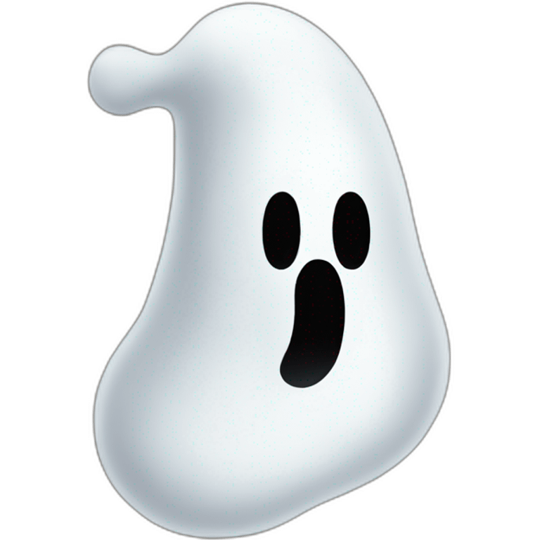 ghost in form of sock emoji