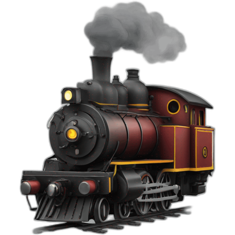 Steam train emoji